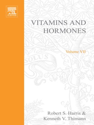 cover image of Vitamins and Hormones